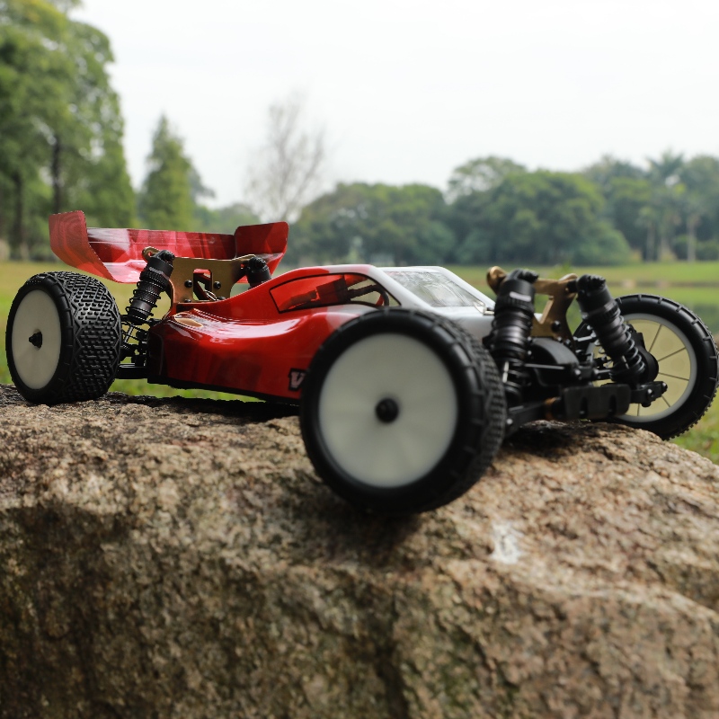 Vkarracing 1/10 Elektrische 4WD Buggy borstelloze off-road RC Car met metalen chassis